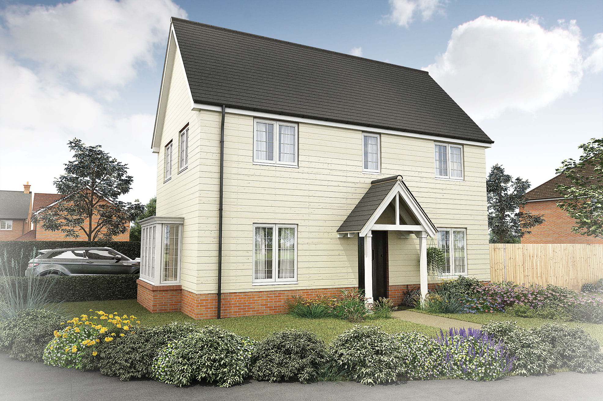 Buy 3 bedroom house Trinity Meadows at Stowupland, Stowmarket Bloor