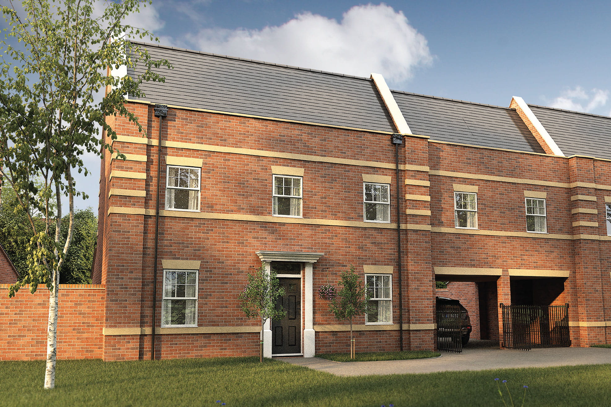 Buy 3 bedroom house Hollycroft Grange at Hinckley Bloor Homes