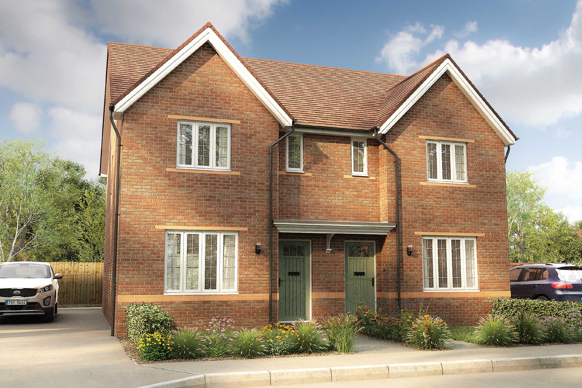 Buy 3 bedroom house Evesham Gate at Evesham Bloor Homes