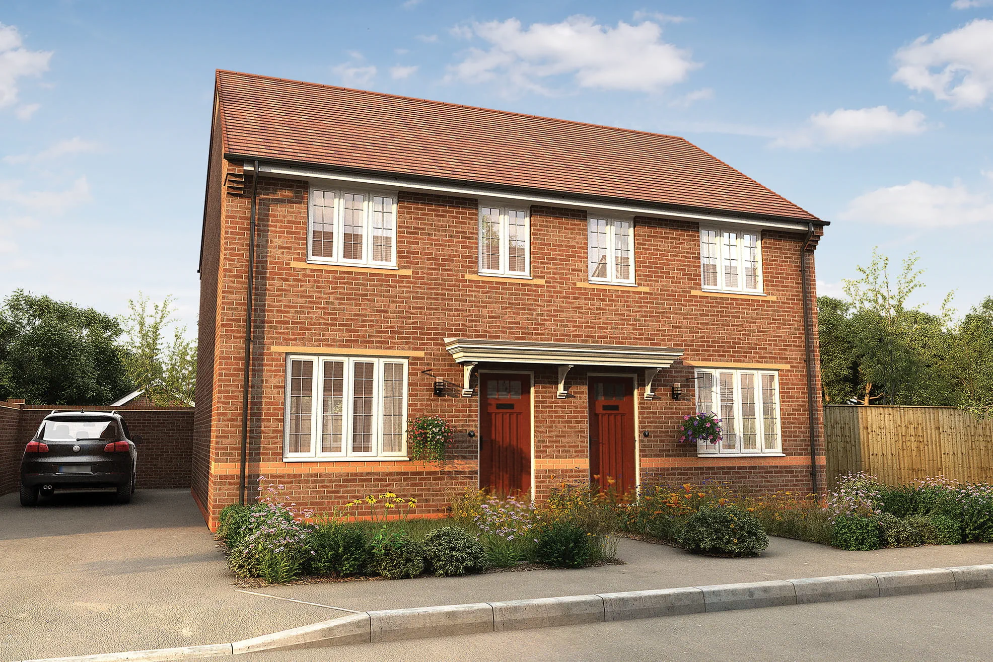 Buy 3 bedroom house Wavendon Green at Wavendon, Milton Keynes Bloor
