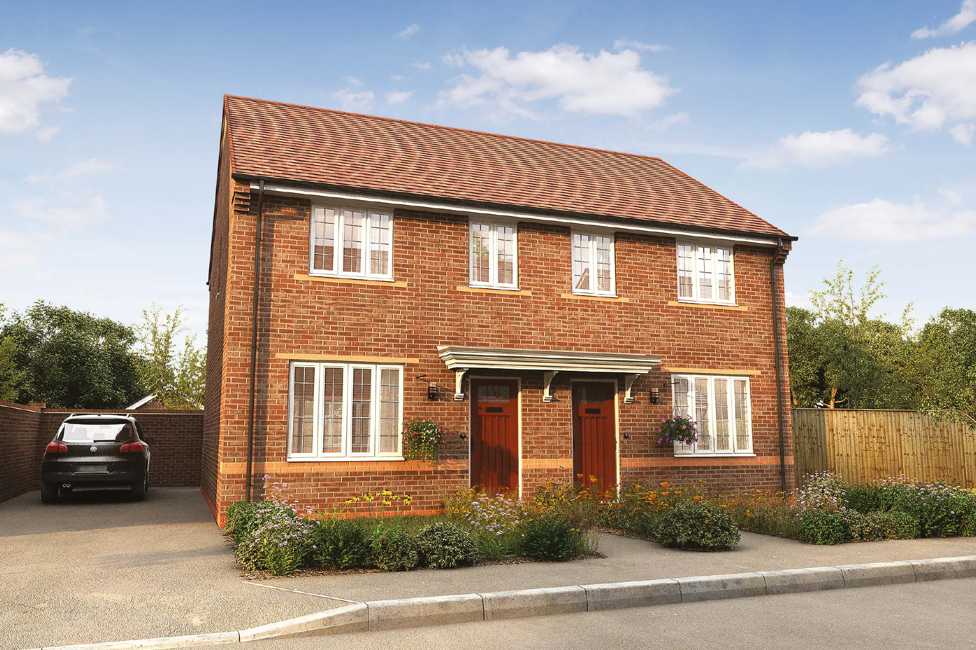 Buy 3 bedroom house Ashby Fields at AshbydelaZouch Bloor Homes