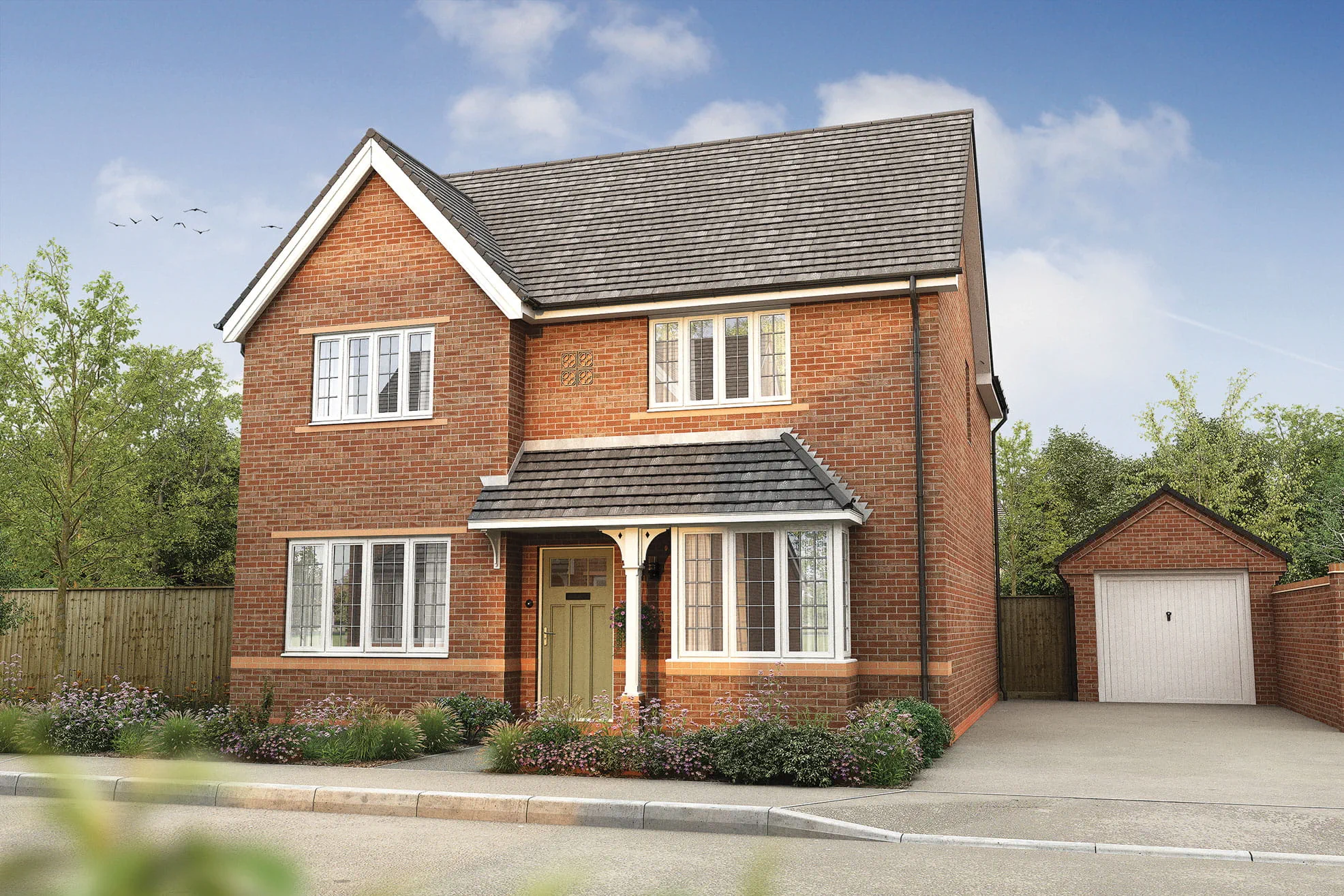 Buy 4 bedroom house Hanslope Fields at Hanslope Bloor Homes