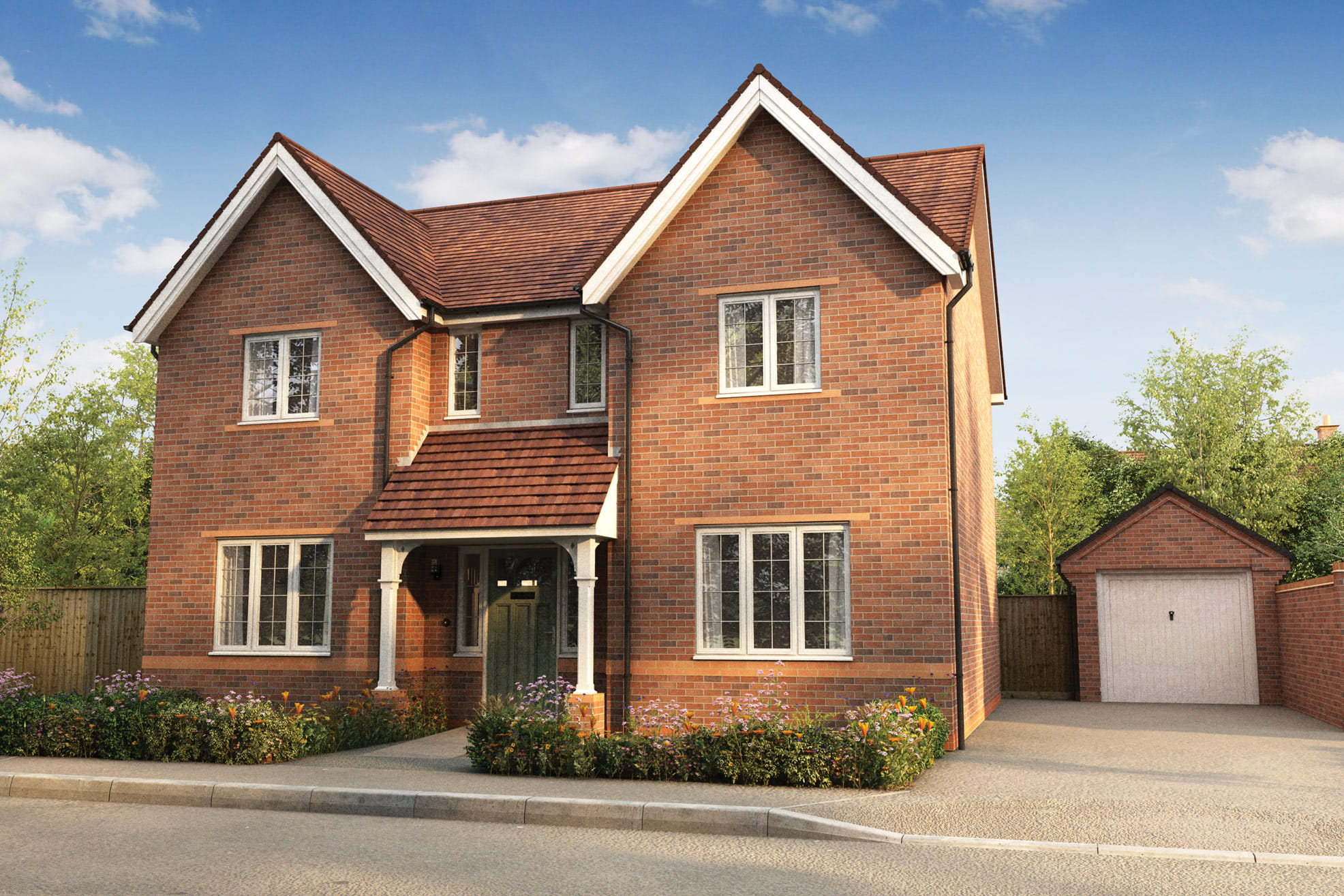 Buy 4 bedroom house Brooksby Spinney at Brooksby Bloor Homes