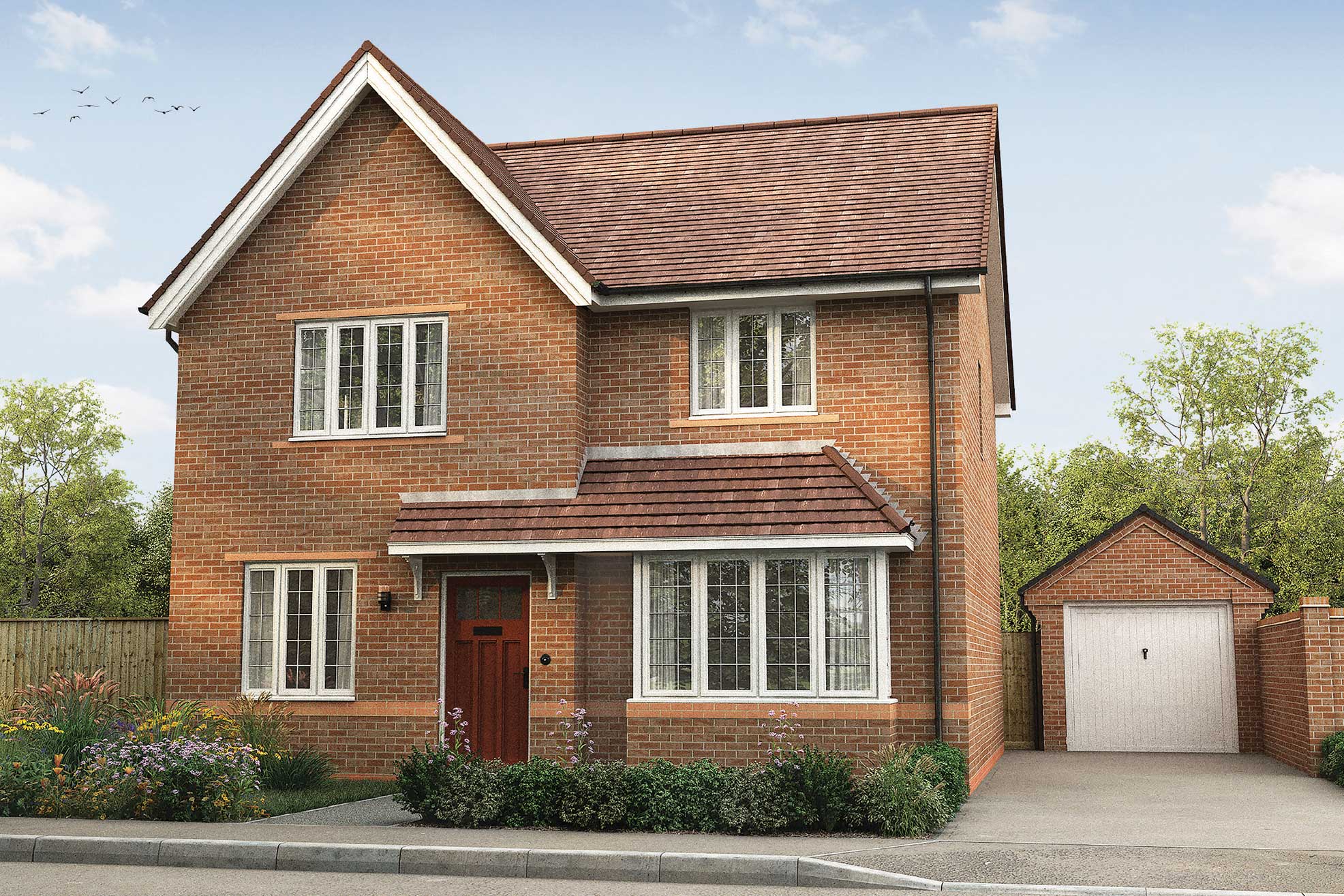 4 bedroom home Cranfield Park at Cranfield Bloor Homes