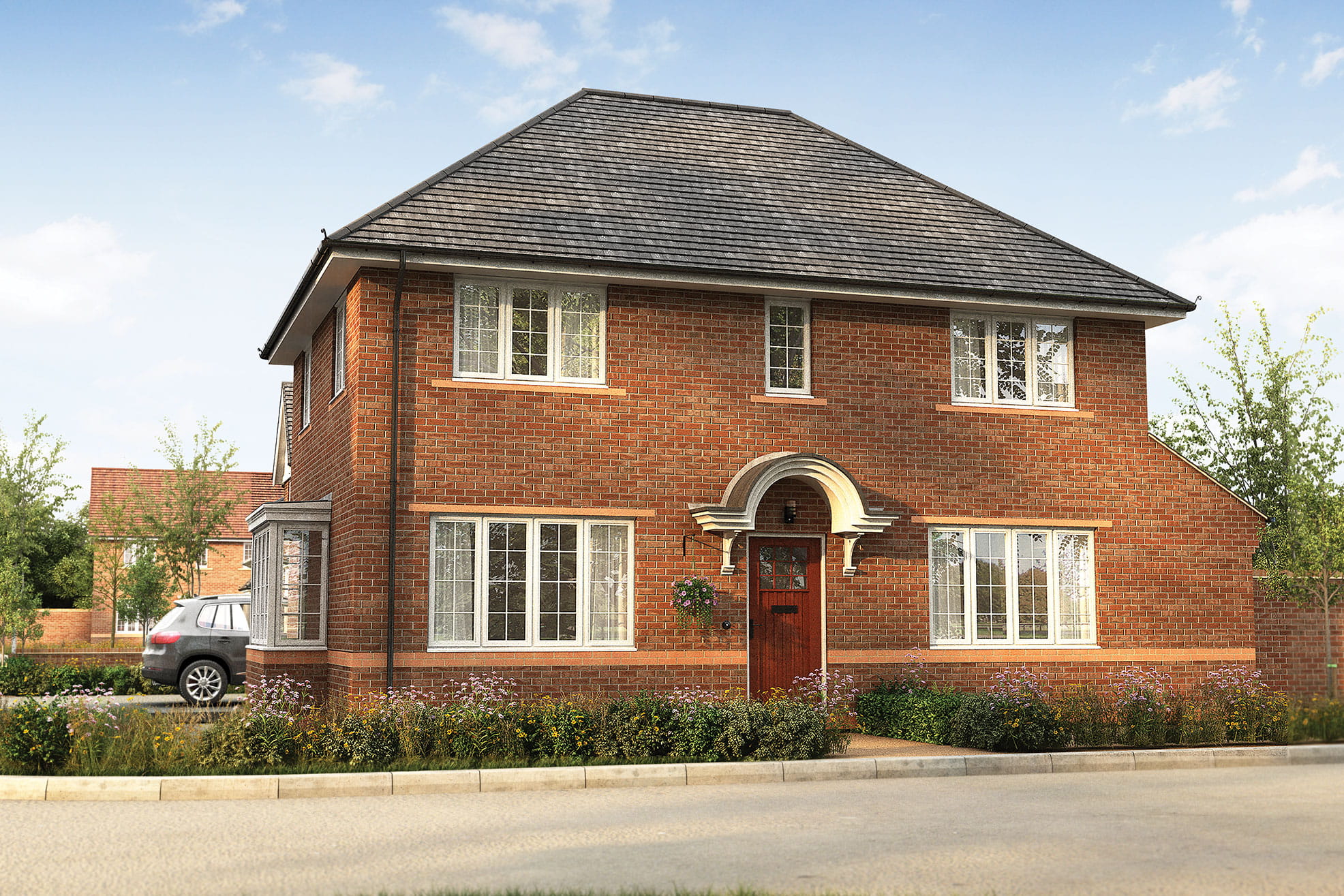 Buy 4 bedroom house Mendip View at Cheddar Bloor Homes