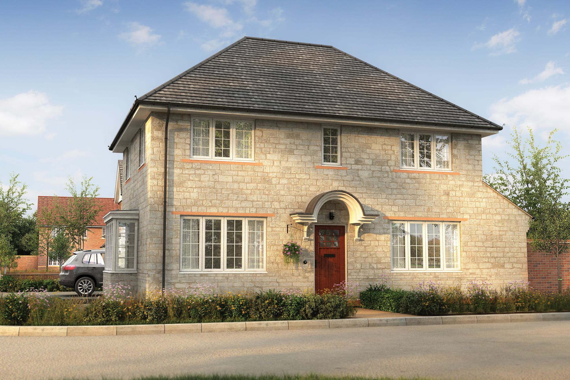 4 bedroom houses for sale Cropwell Meadow Plot 11 The Burns