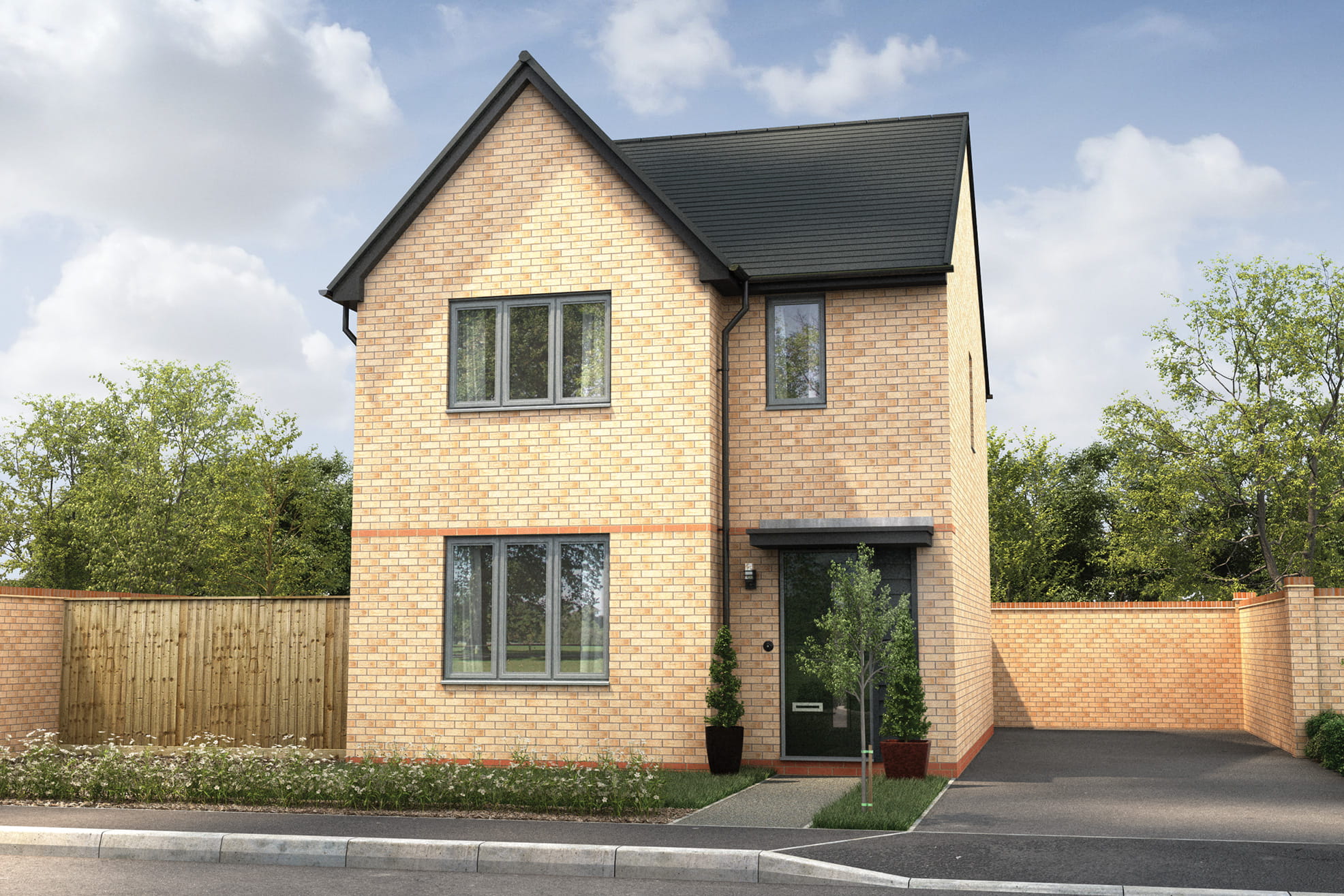 Buy 3 bedroom house Wavendon Green at Wavendon, Milton Keynes Bloor
