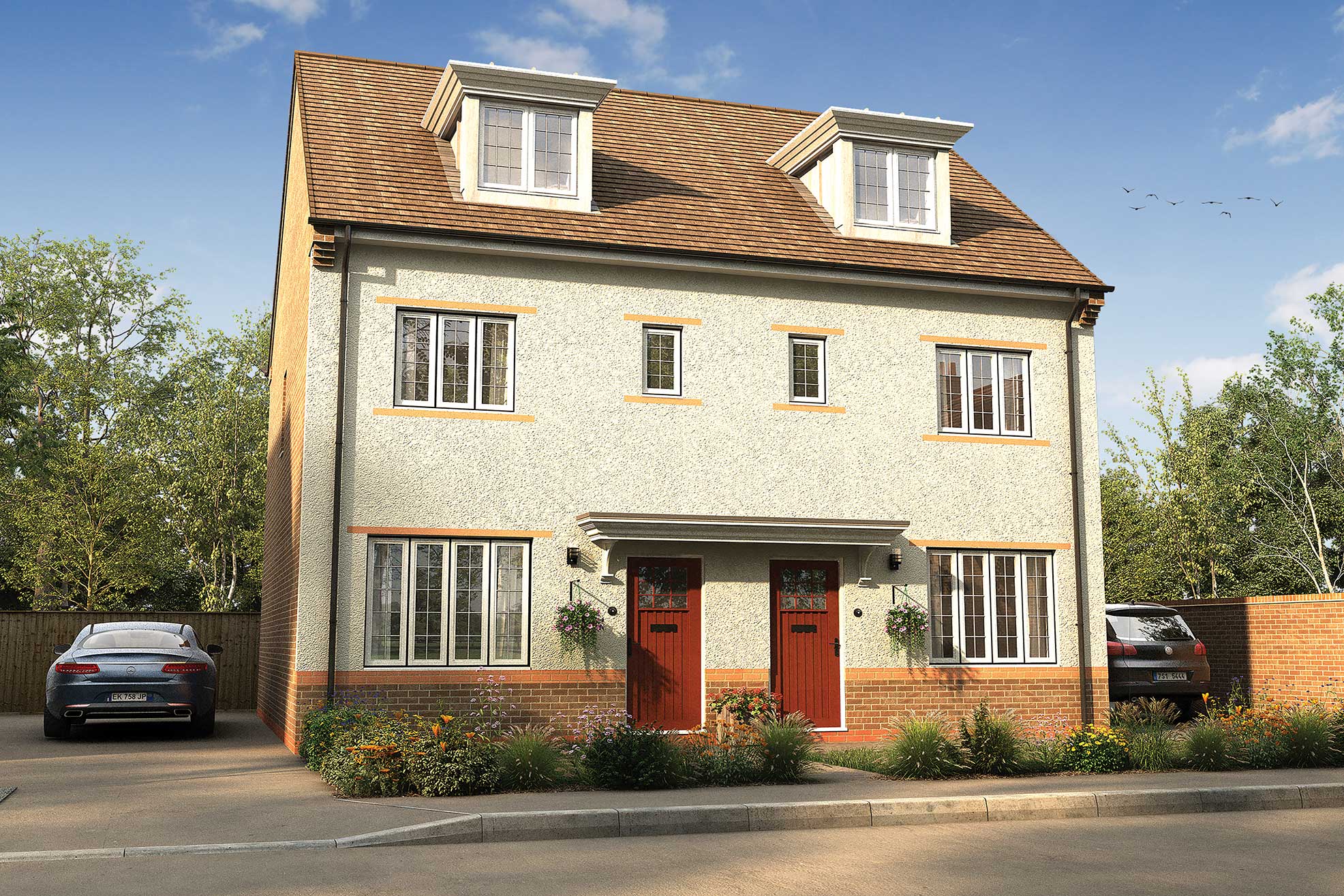 Buy 3 bedroom house Kings Hill Park Rochford Bloor Homes