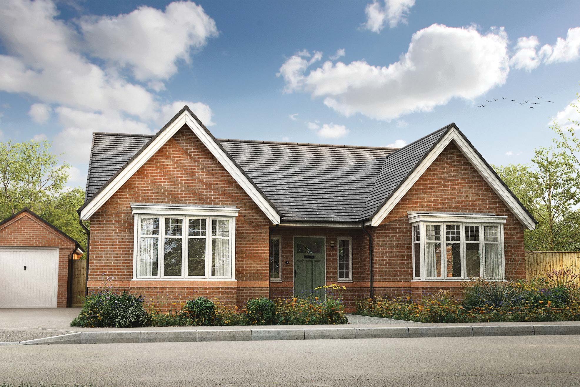 Buy 2 / 3 bedroom bungalow Bloor Homes at Elmswell Bloor Homes