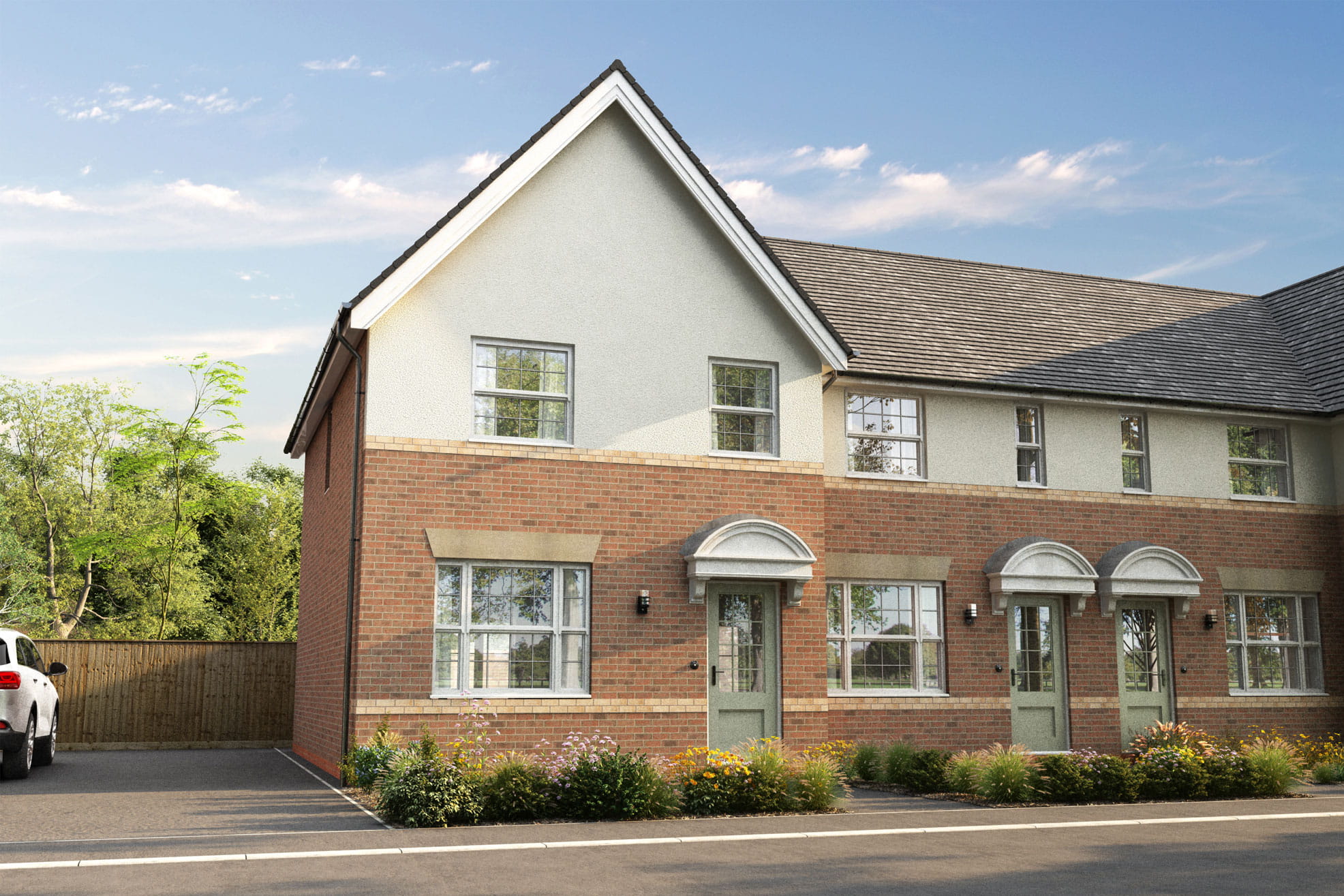 Buy 3 bedroom house Wimborne Chase at Wimborne Minster Bloor Homes