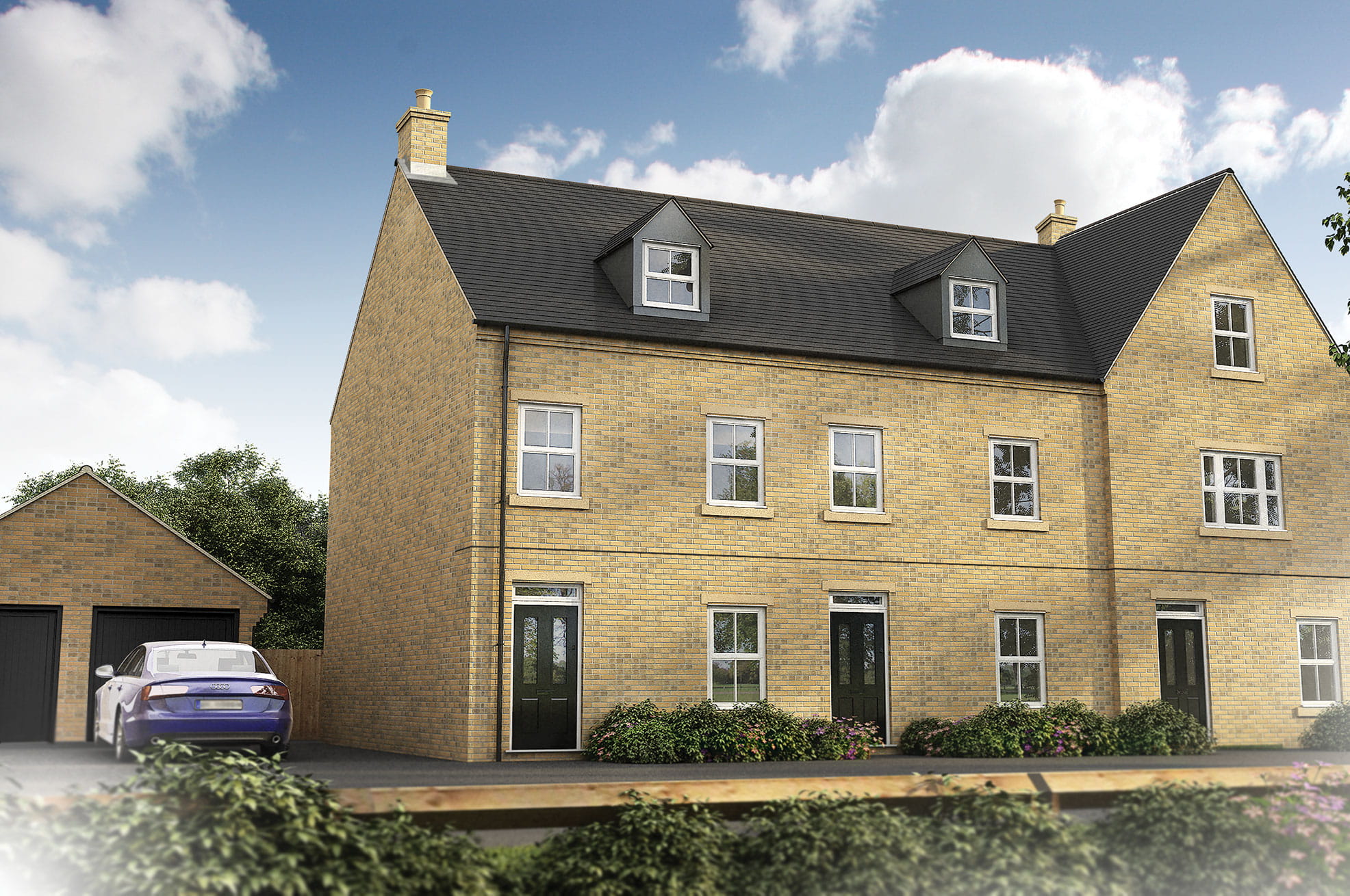Buy 3 bedroom house Redhouse Farm at Towcester Grange at Towcester