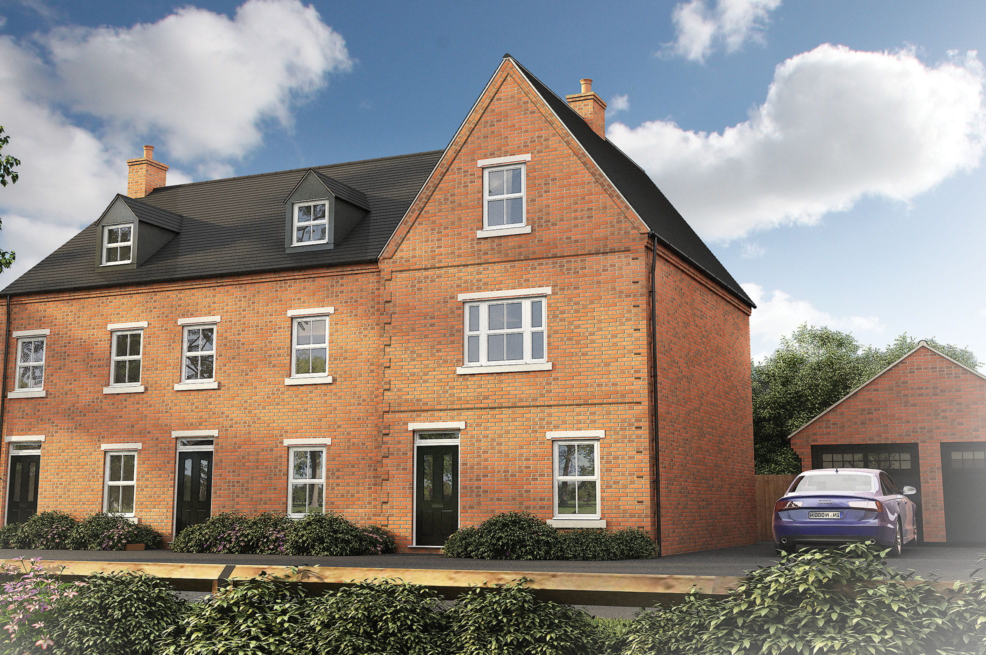 Buy 3 bedroom house Redhouse Farm at Towcester Grange at Towcester