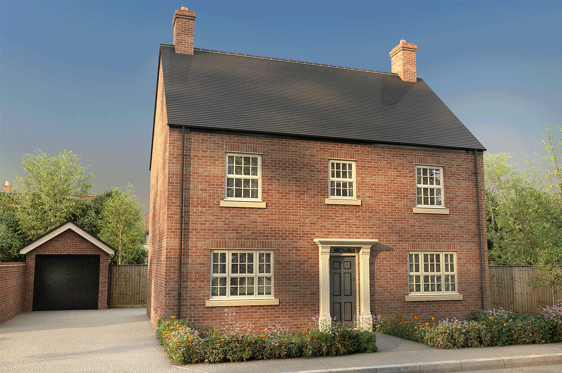 Buy 4 bedroom house Redhouse Farm at Towcester Grange at Towcester Bloor Homes