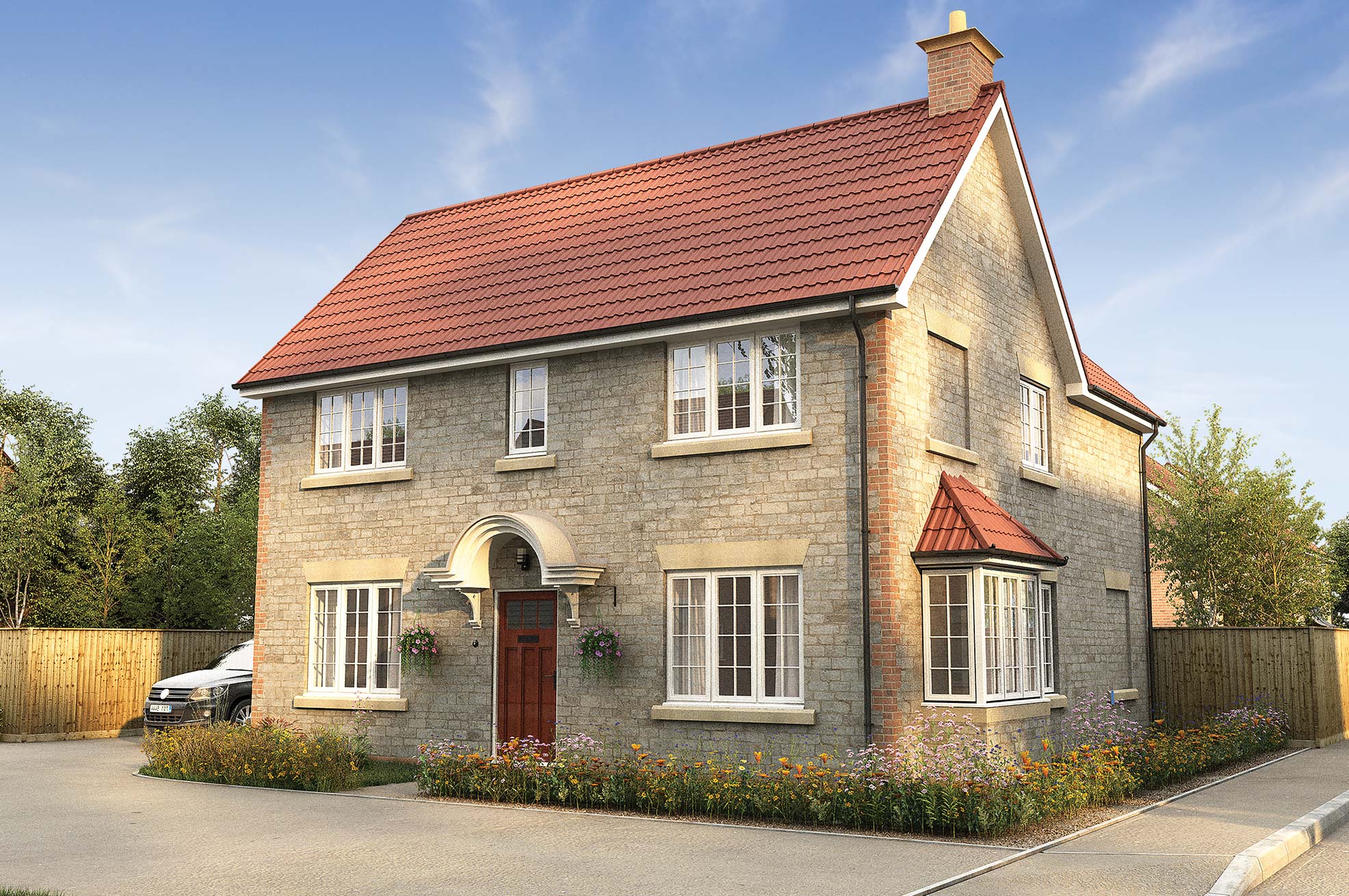 Buy 4 bedroom house Bloor Homes at Thornbury Fields at Thornbury