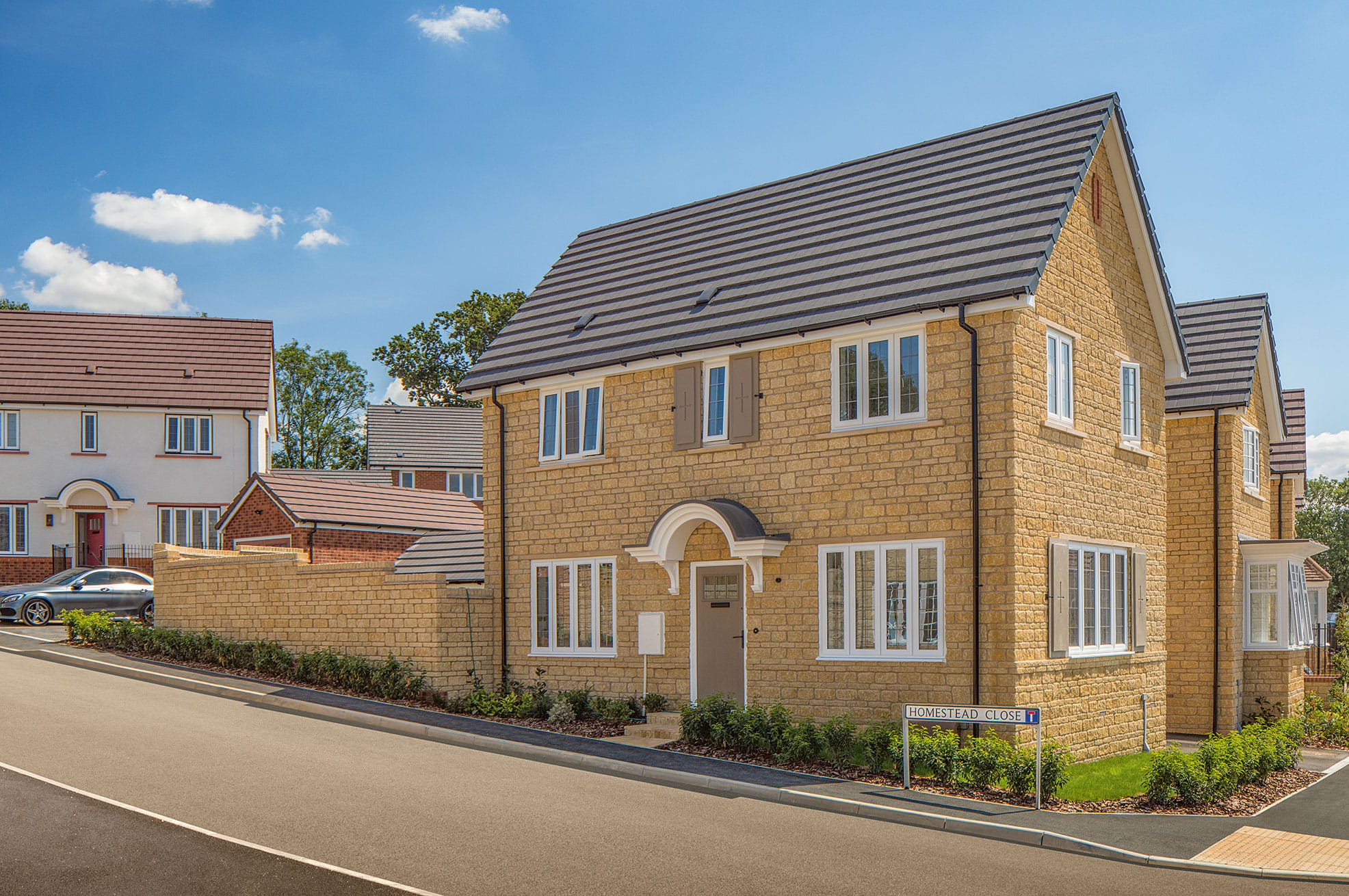 Buy 3 bedroom house The Acorns at Melksham Bloor Homes