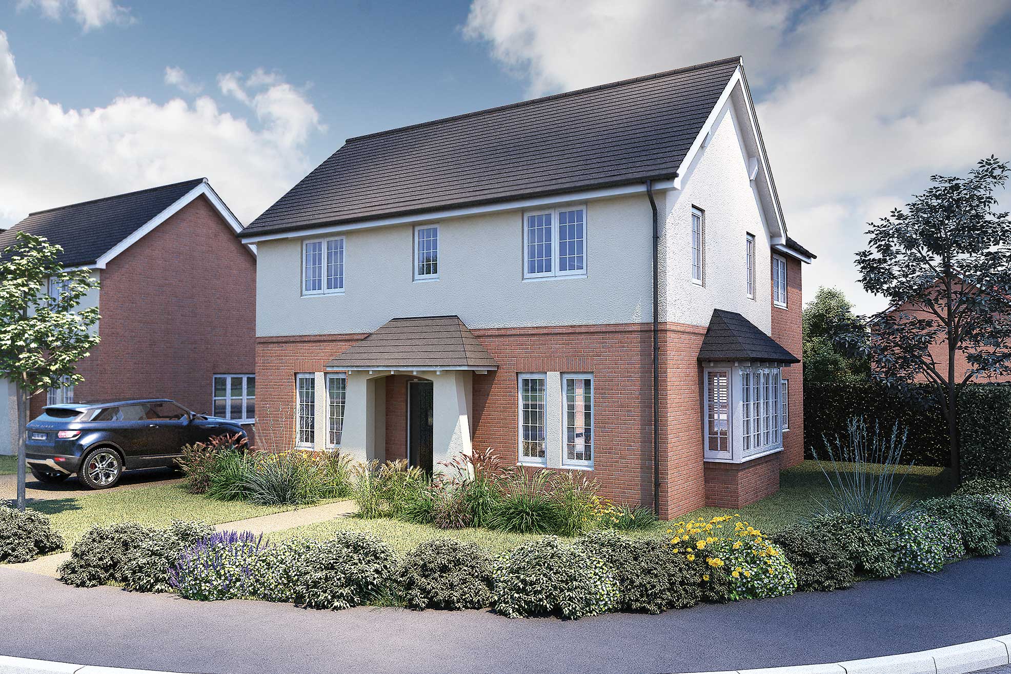 Buy 4 bedroom house Hilltop View at Chippenham Bloor Homes