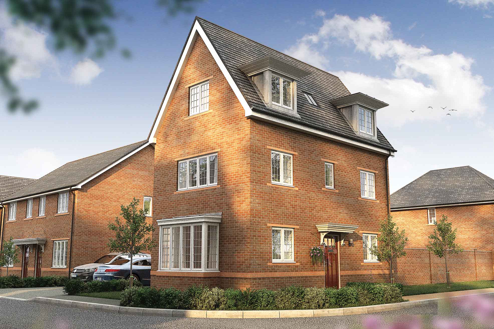 Buy 3 bedroom house Alcester Park at Alcester Bloor Homes