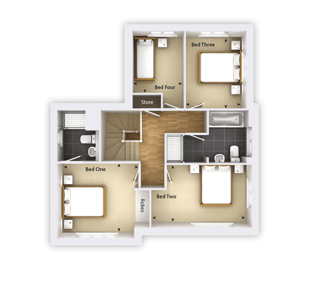 Bloor Homes The Astley at Banbury Rise Bloor Homes