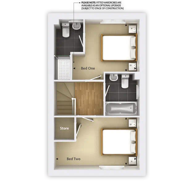Buy bedroom house Hereford Point at Hereford Bloor Homes